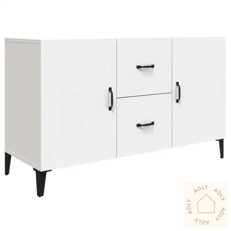 Skjenk Hvit 100X36X60 Cm Konstruert Tre