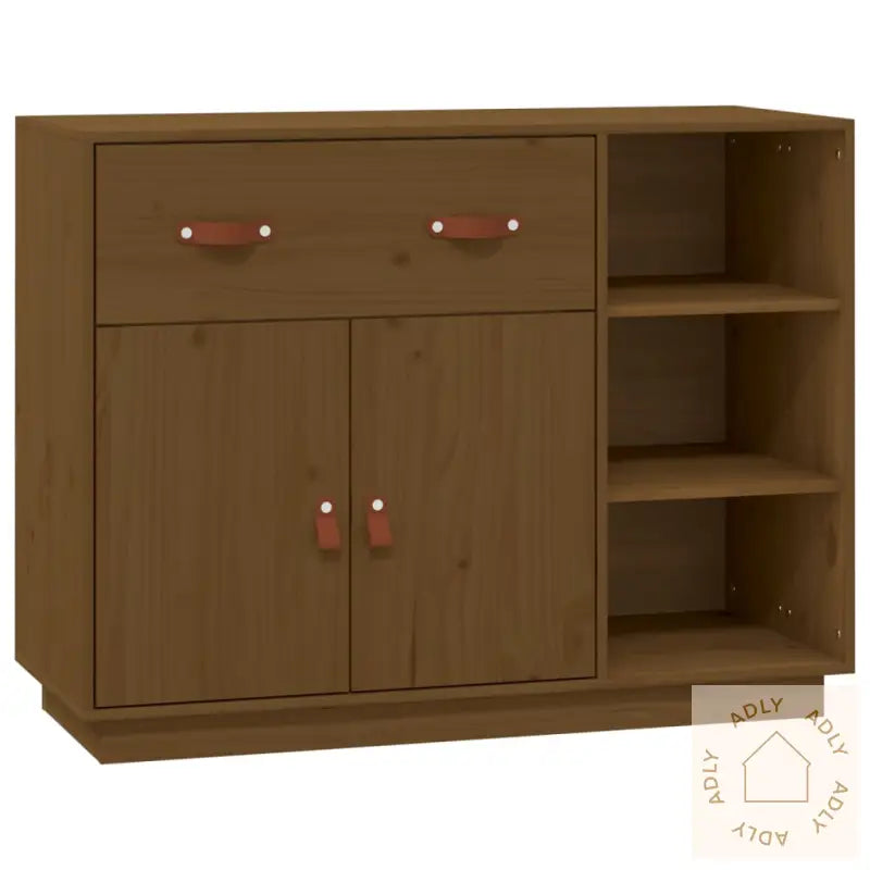 Skjenk Honningbrun 98,5X40X75 Cm Heltre Furu