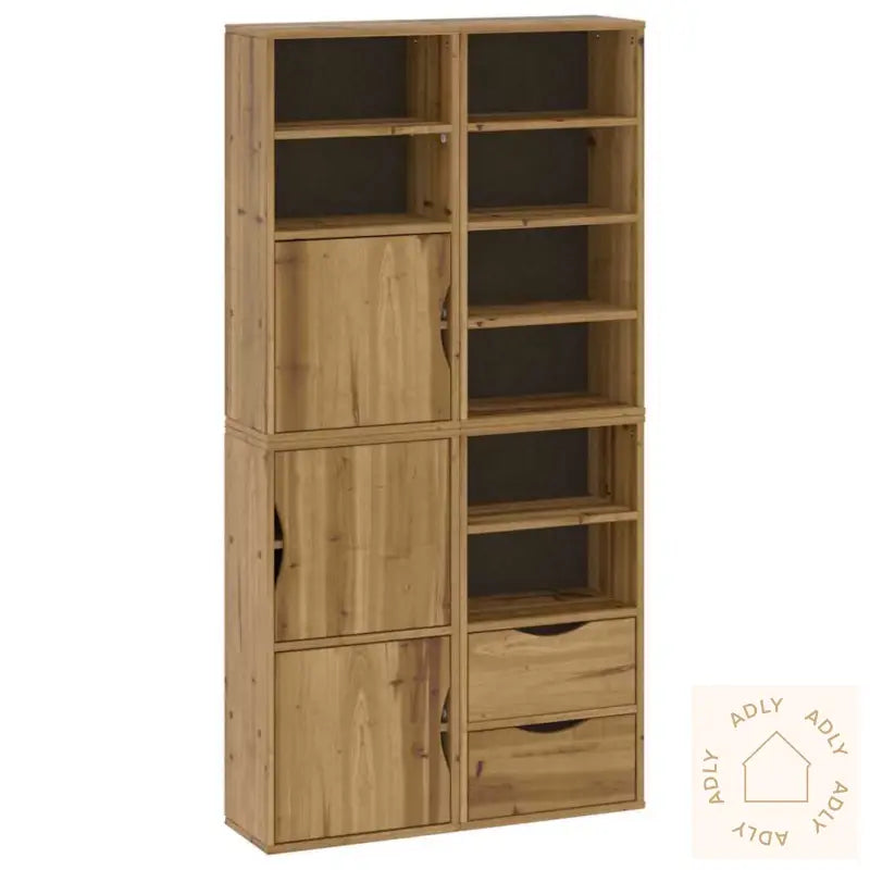 Sideskap 4 Stk Odda 40X24X79 Cm Heltre Furu