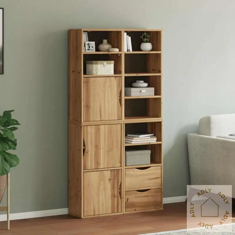 Sideskap 4 Stk Odda 40X24X79 Cm Heltre Furu