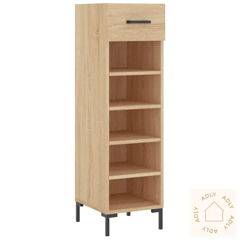 Skohylle Sonoma Eik 30X35X105 Cm Konstruert Tre