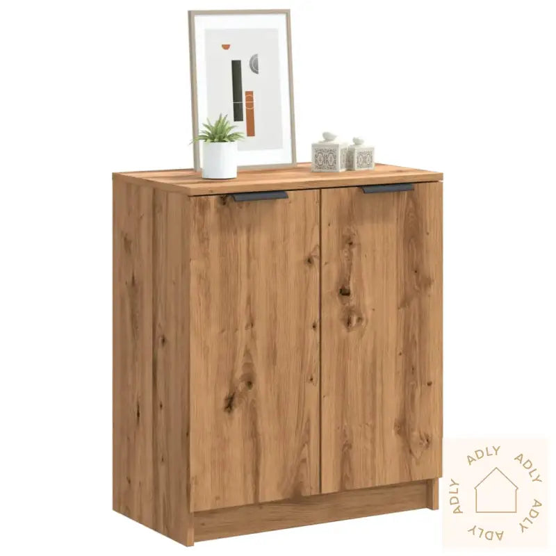 Skoskap Artisan Eik 59X35X70 Cm Konstruert Tre