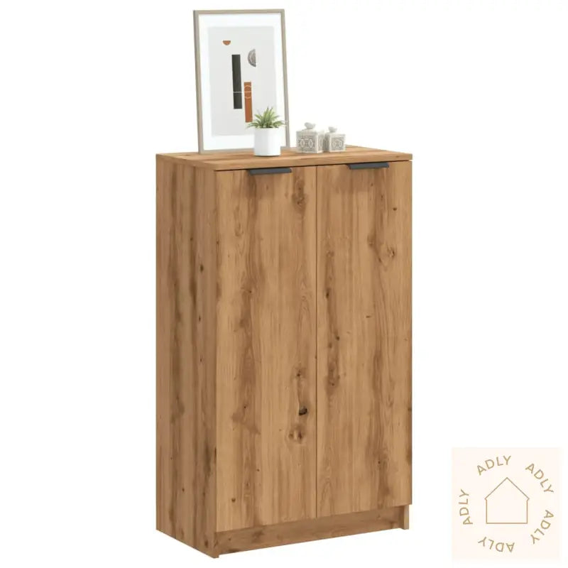 Skoskap Artisan Eik 59X35X100,5 Cm Konstruert Tre