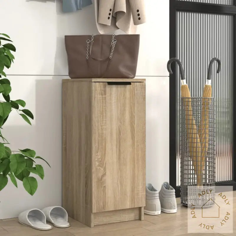 Skoskap Sonoma Eik 30X35X70 Cm Konstruert Tre