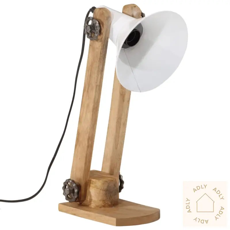 Skrivebordslampe 25 W Hvit 23X13X52 Cm E27