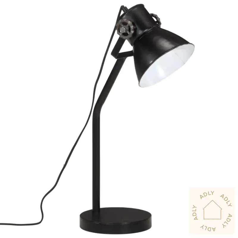 Skrivebordslampe 25 W Svart 17X17X60 Cm E27