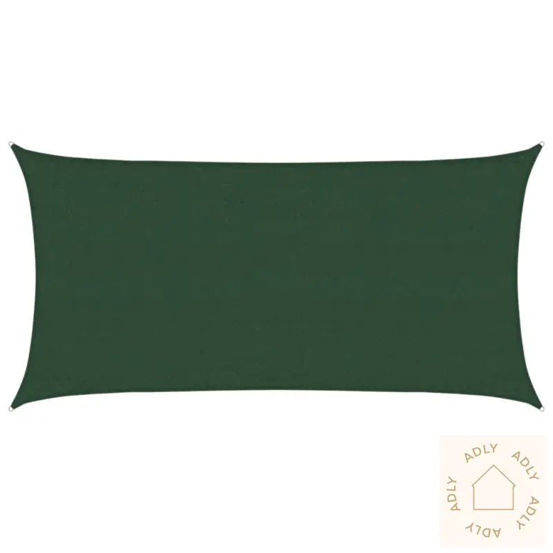 Solseil 160 G/M² Mørkegrønn 3X6 M Hdpe