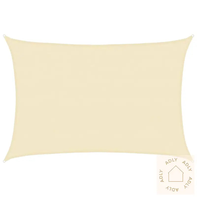 Solseil 160 G/M² Kremhvit 4X5 M Hdpe