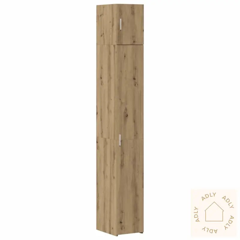 Slankt Lagringsskap Artisan Eik 30X42.5X225 Cm Konstruert Tre