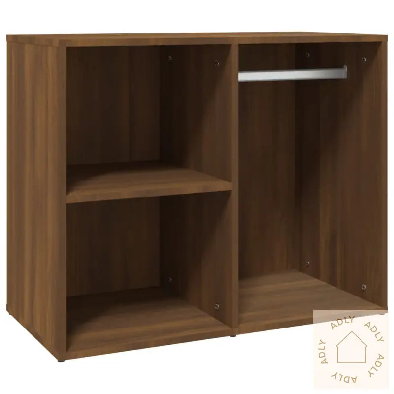 Sminkeskap Brun Eik 80X40X65 Cm Konstruert Tre