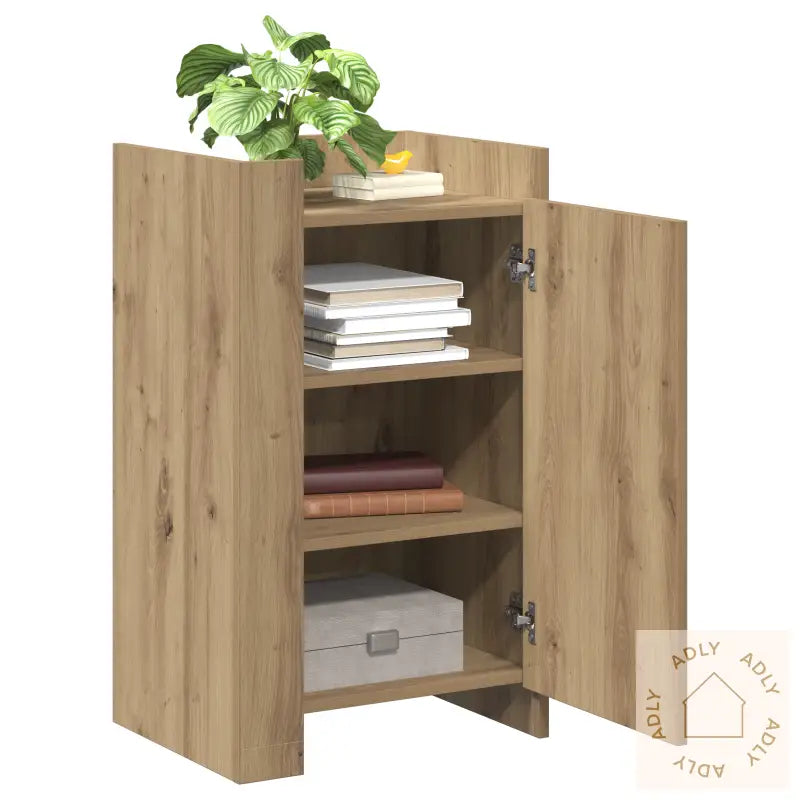 Sofabord Håndverks Eik 45X35X75 Cm Konstruert Tre