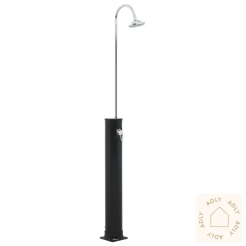 Soloppvarmet Dusj Svart 214 Cm 20 L