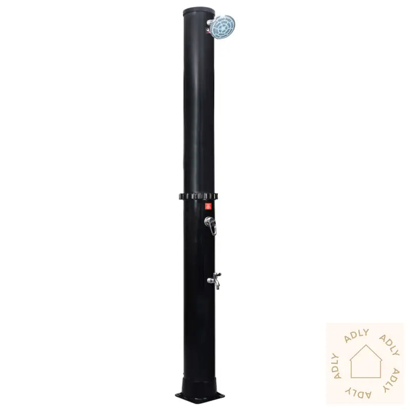 Utendørs Soldrevet Dusj Med Dusjhode Og Kran 40 L