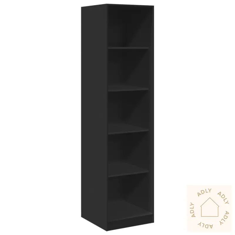 Garderobe Svart 50X50X200 Cm Sponplate