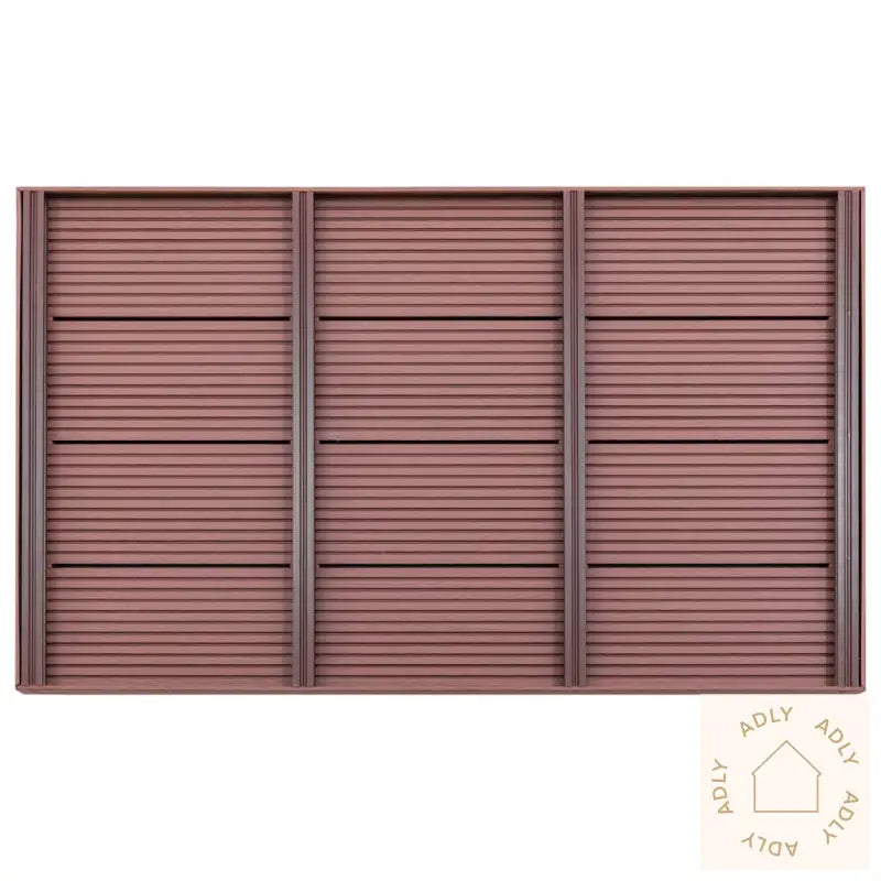 Gulvelement For Soldusj Brun 101X63X5,5 Cm Wpc