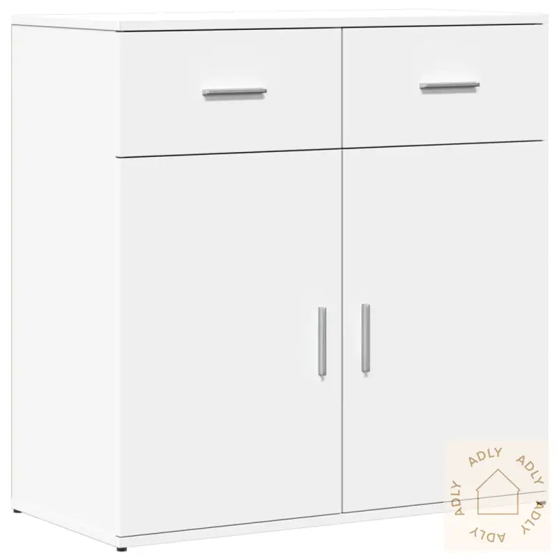 Skjenk Hvit 79X38X80 Cm Konstruert Tre