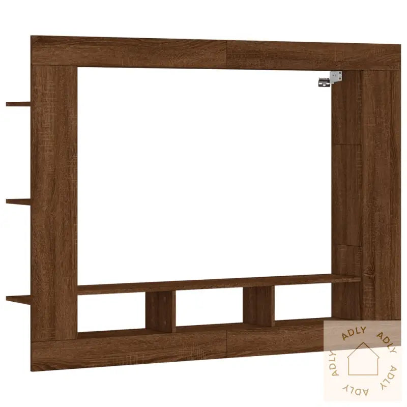 Tv-Benk Sonoma Eik 152X22X113 Cm Konstruert Tre