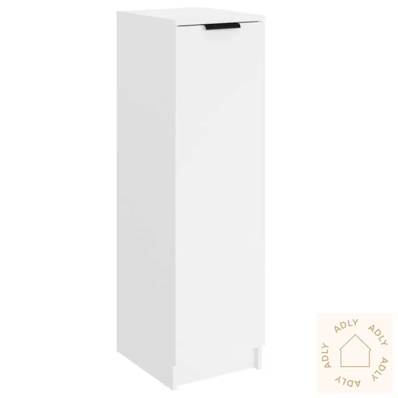 Skoskap Hvit 30X35X100 Cm Konstruert Tre