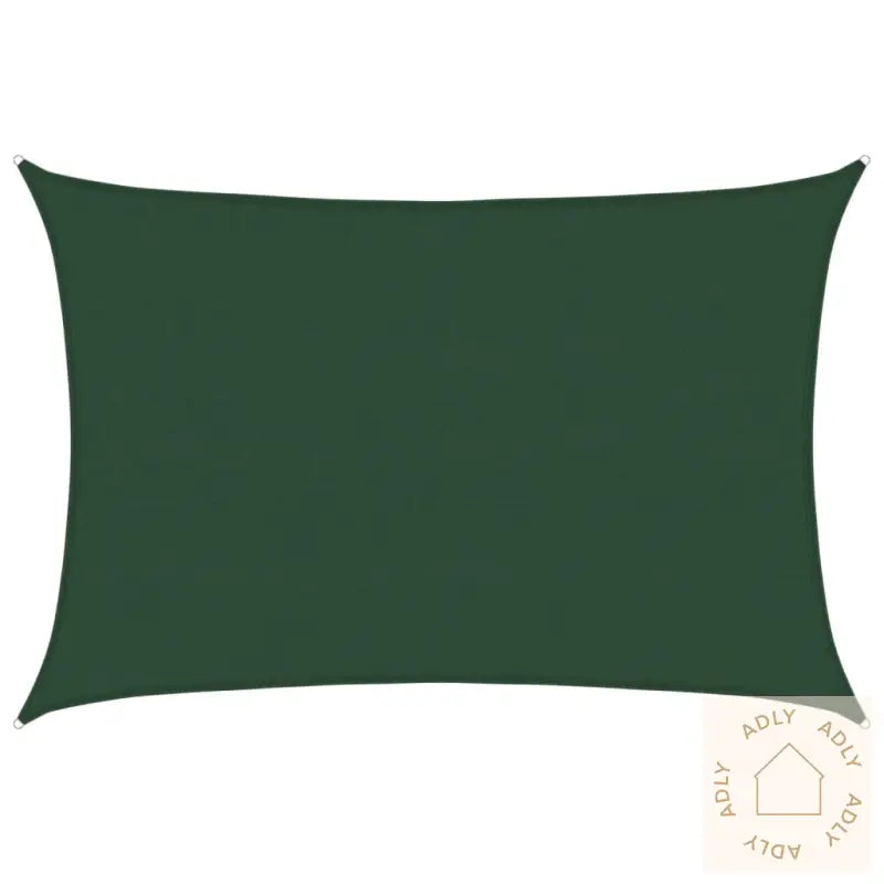 Solseil 160 G/M² Mørkegrønn 5X7 M Hdpe