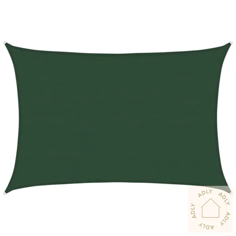Solseil 160 G/M² Mørkegrønn 5X6 M Hdpe