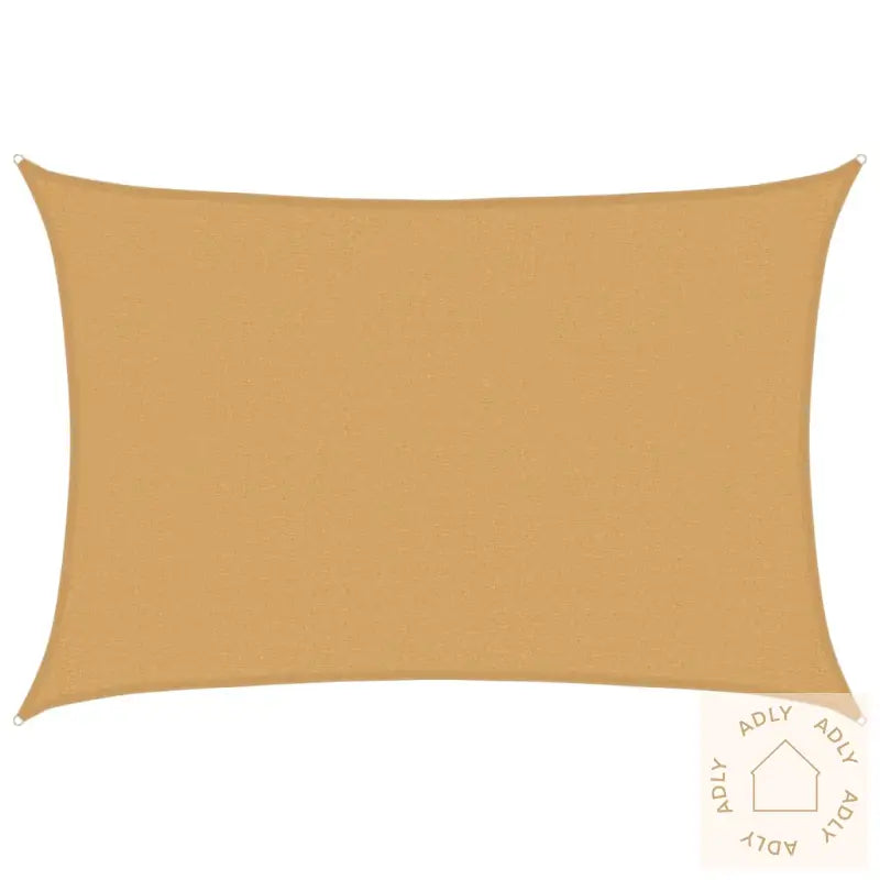 Solseil 160 G/M² Rektangulær Sand 2,5X3,5 M Hdpe