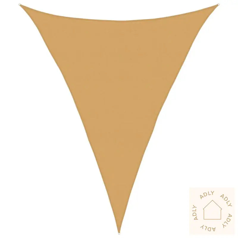 Solseil 160 G/M² Trekantet Sand 5X6X6 M Hdpe