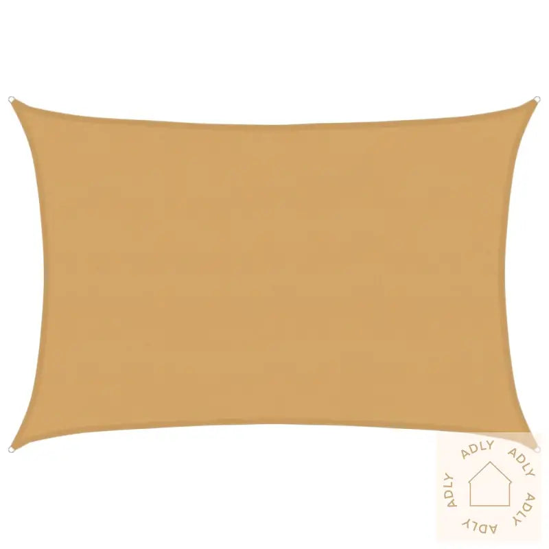 Solseil 160 G/M² Rektangulær Sand 5X6 M Hdpe