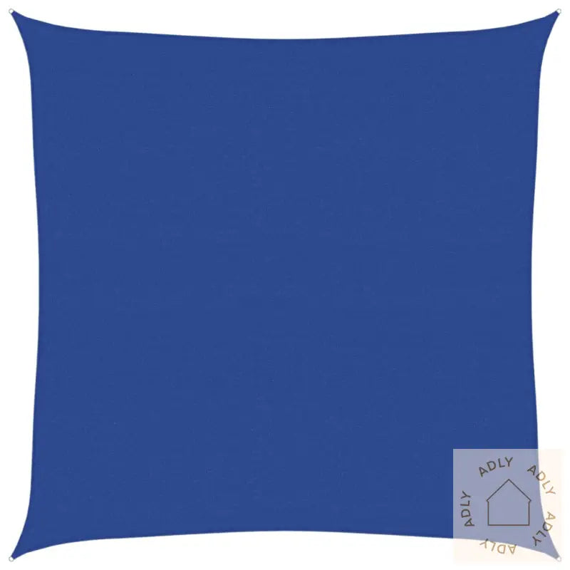 Solseil 160 G/M² Firkantet Blå 5X5 M Hdpe