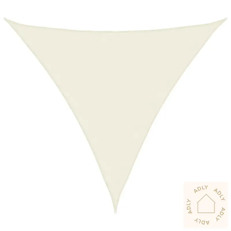 Solseil Kremhvit 2X2X2 M 100% Polyester Oxford