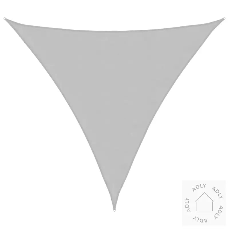 Solseil Lysegrå 3,6X3,6X3,6 M 100% Polyester Oxford