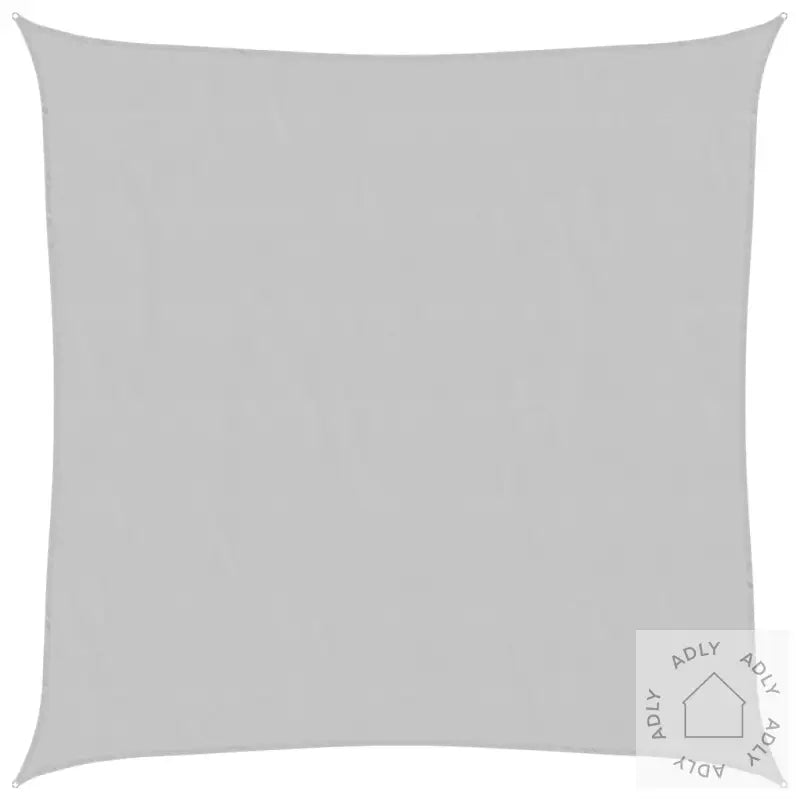 Solseil Lysegrå 2,5X2,5 M 100% Polyester Oxford