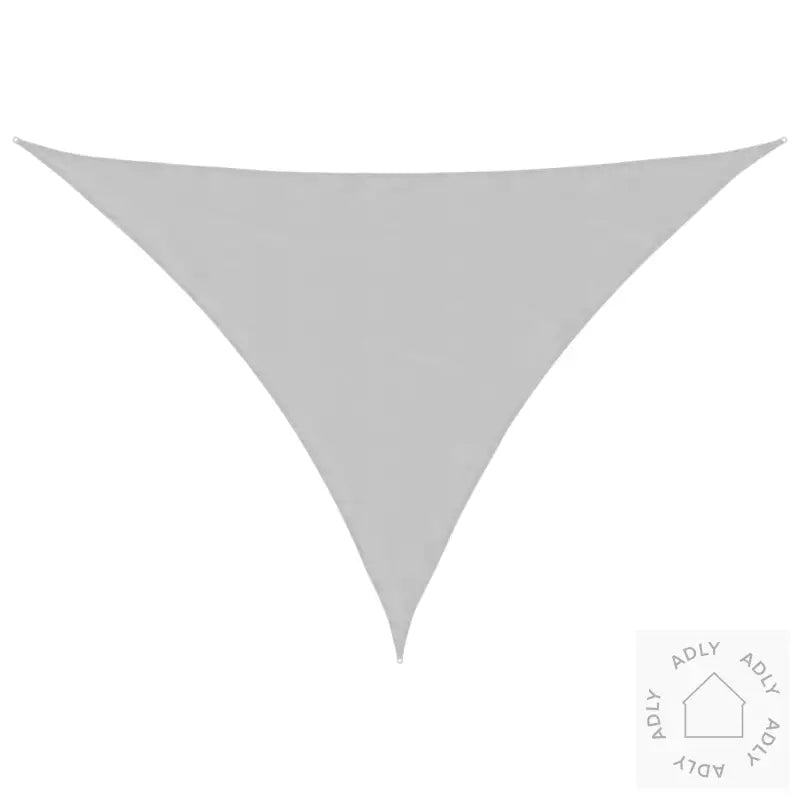 Solseil Lysegrå 4X4X5,8 M 100% Polyester Oxford