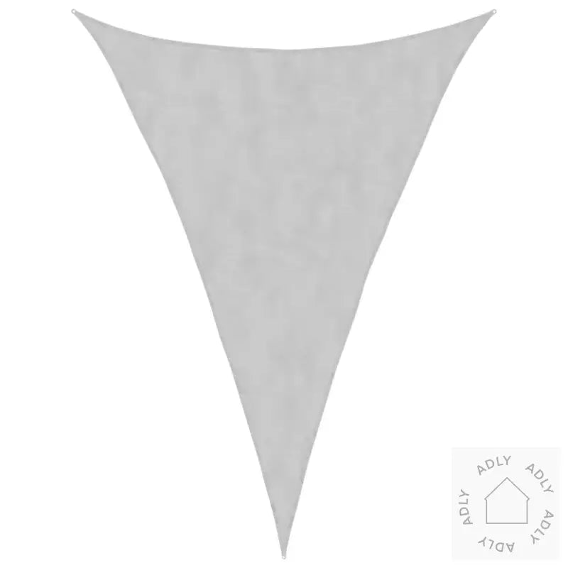 Solseil Lysegrå 5X7X7 M 100% Polyester Oxford