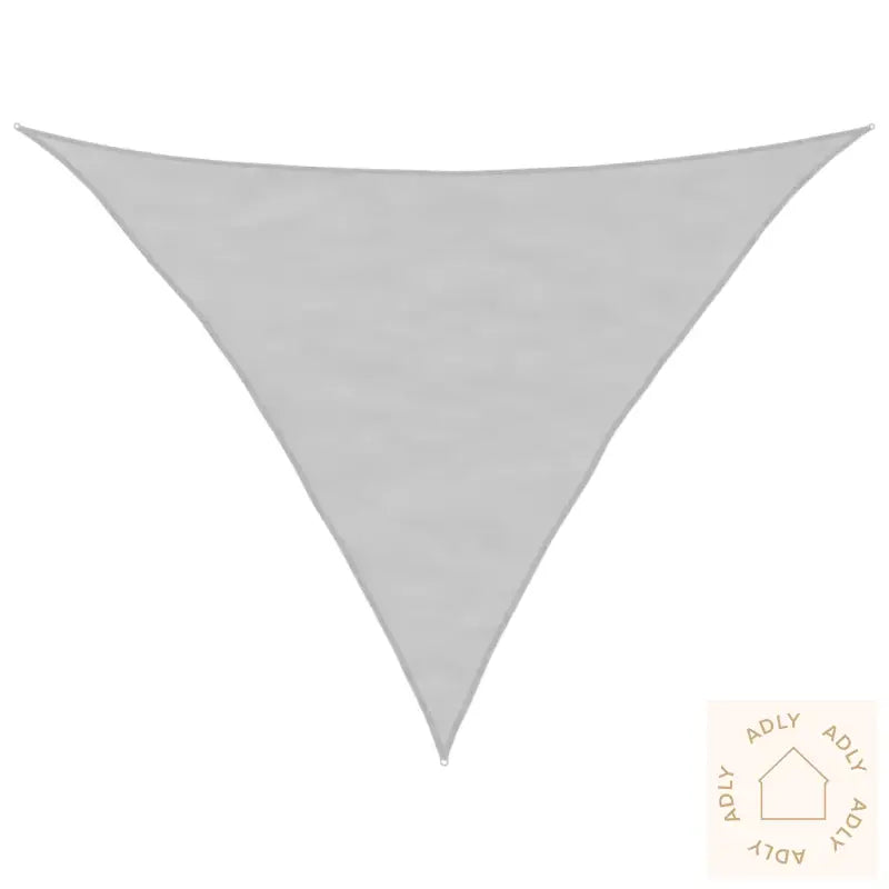 Solseil Lysegrå 5X5X6 M 100% Polyester Oxford