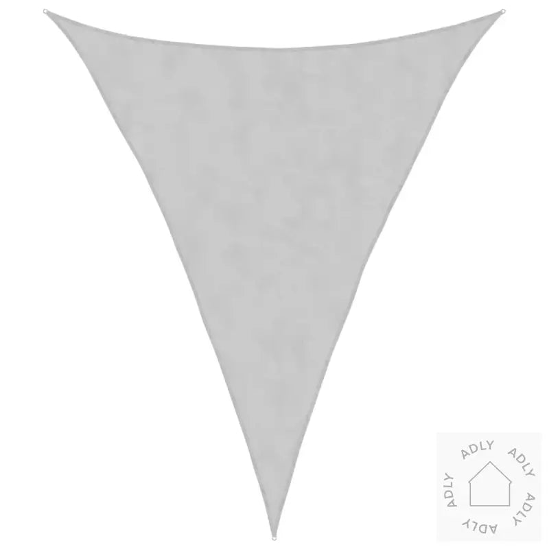Solseil Lysegrå 5X6X6 M 100% Polyester Oxford