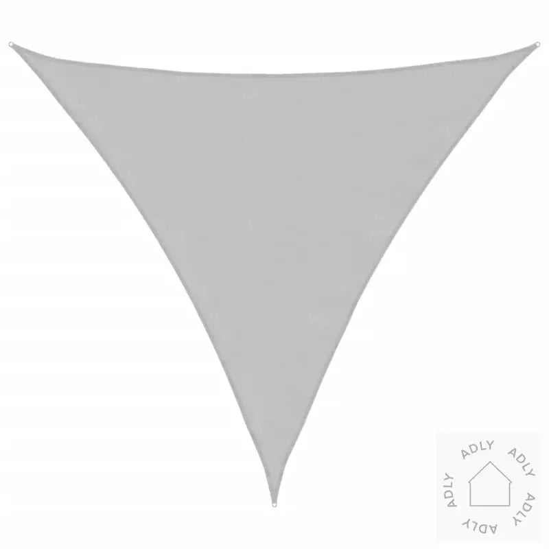 Solseil Lysegrå 3X3X3 M 100% Polyester Oxford