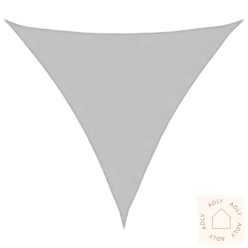 Solseil Lysegrå 6X6X6 M 100% Polyester Oxford