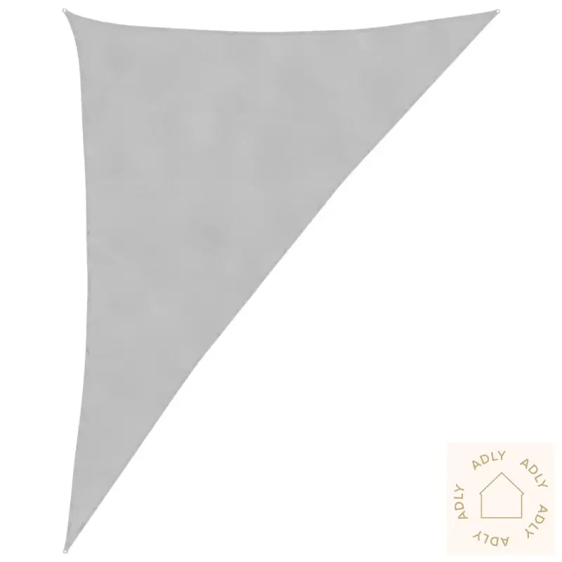 Solseil Lysegrå 4X5X6,4 M 100% Polyester Oxford