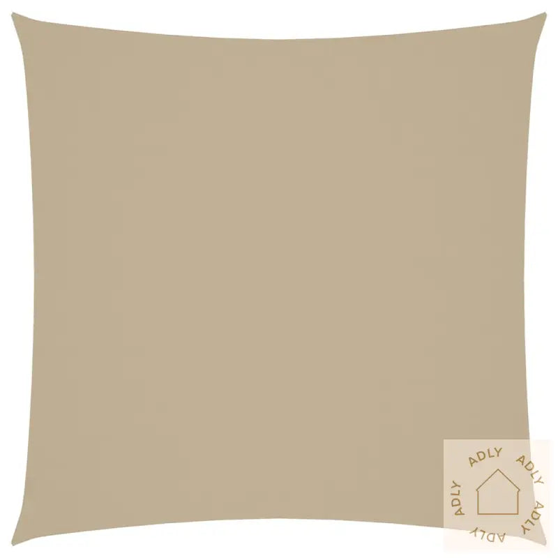 Solseil Oxfordstoff Kvadratisk 2X2 M Beige