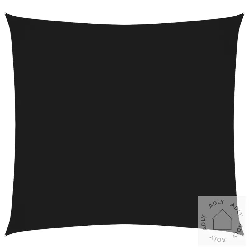 Solseil Oxfordstoff Kvadratisk 4,5X4,5 M Svart