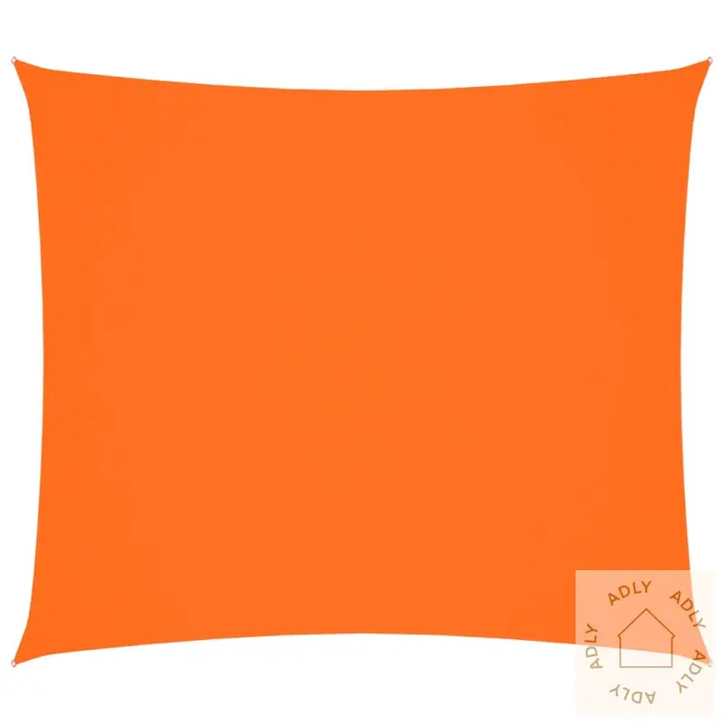 Solseil Oxfordstoff Rektangulær 2X2,5 M Oransje