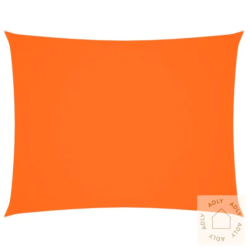 Solseil Oxfordstoff Rektangulær 2X3 M Oransje