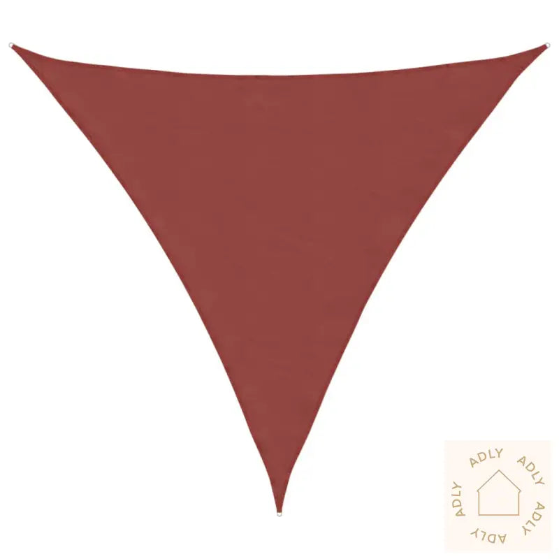 Solseil Oxfordstoff Trekantet 3,6X3,6X3,6 M Terrakotta