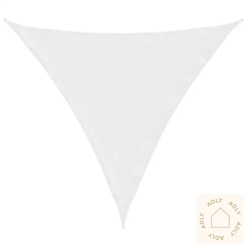 Solseil Oxfordstoff Trekantet 4,5X4,5X4,5 M Hvit