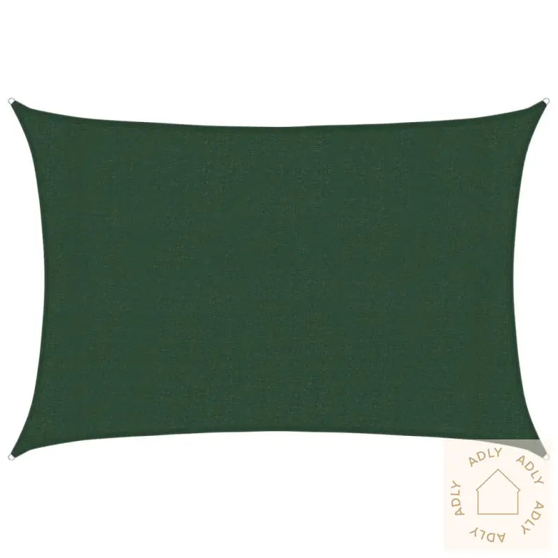 Solseil 160 G/M² Mørkegrønn 3X5 M Hdpe