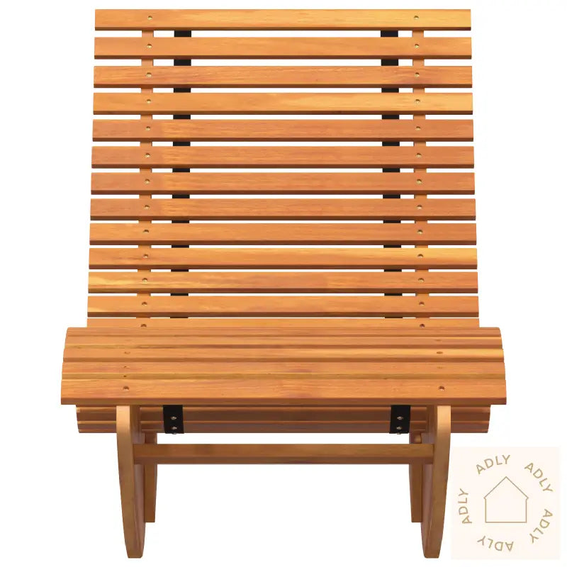 Rocking Solsenger 2 Stk Solid Tre Akasietre