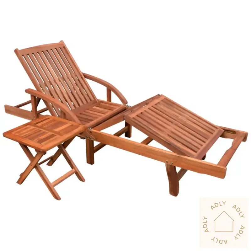 Solseng Med Bord Heltre Akasie