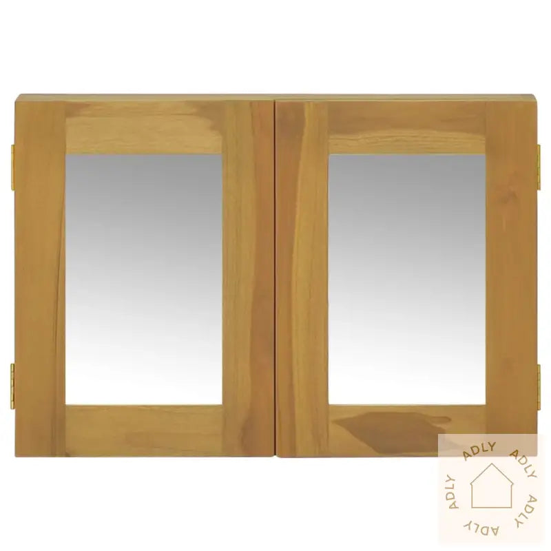 Speilskap 60X10X40 Cm Heltre Teak