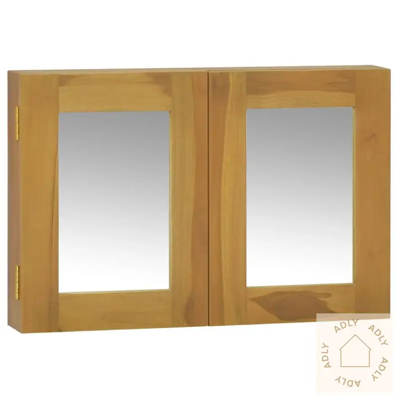 Speilskap 60X10X40 Cm Heltre Teak