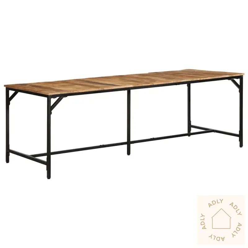 Spisebord 220X90X75 Cm Grovt Heltre Mangotre
